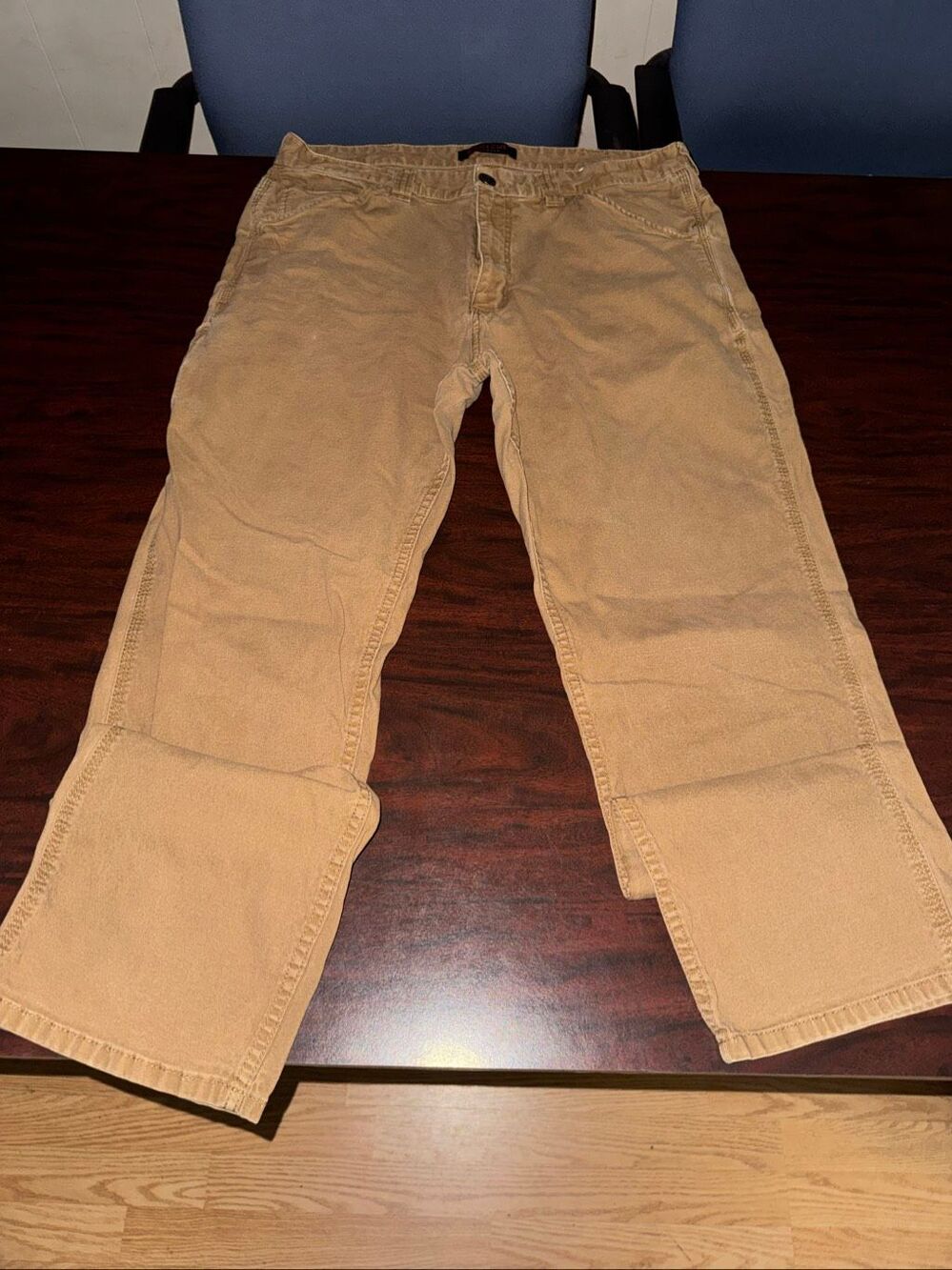 Ridgecut Toughwear Mens Tan Pants Size 38x34